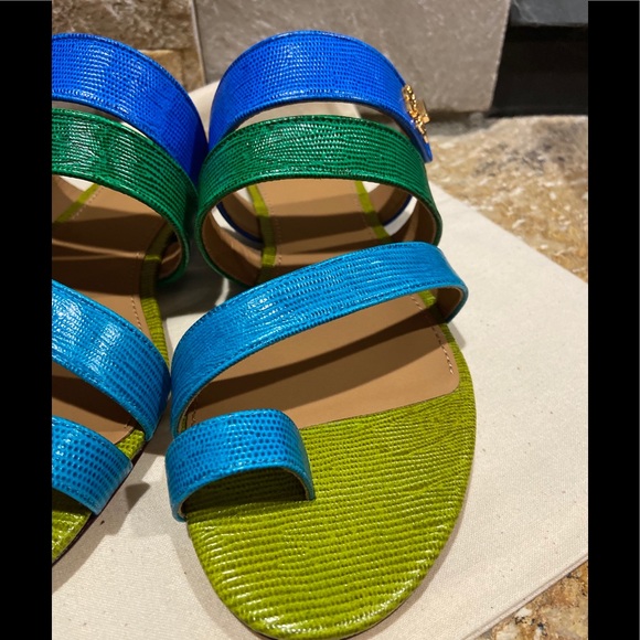 NEW, Tory Burch, Kira toe ring leather sandals - Picture 4 of 7